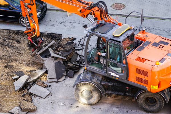 Asphalt Demolition in Carmel