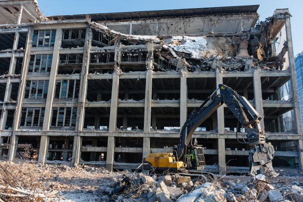 Commercial Building Demolition in Carmel