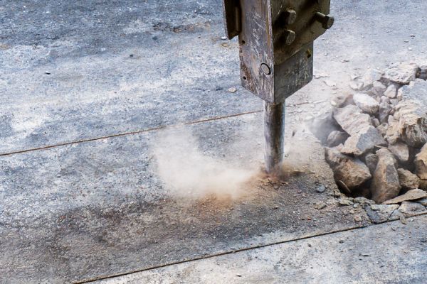 Concrete Patio Removal in Carmel