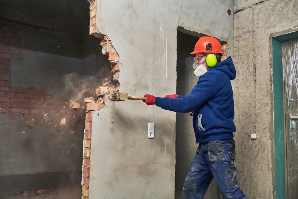 Concrete Wall Demolition in Carmel
